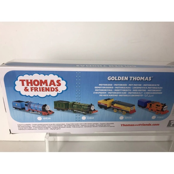 New Thomas & Friends Golden Thomas 75th Anniversary Motorized - Picture 7 of 8